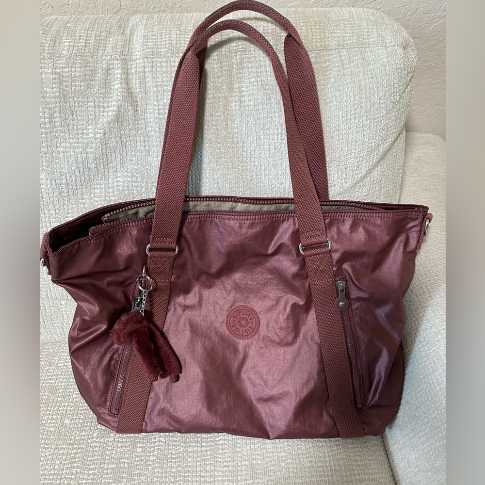 Bright Purple Kipling Bag